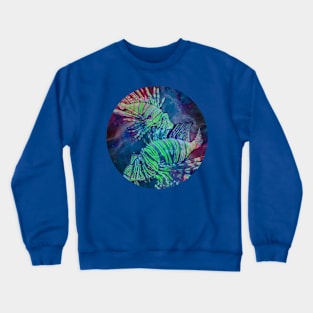 Lionfish in Space Crewneck Sweatshirt